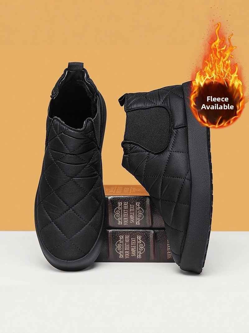 Snow Boot Fur Lined - Мужские зимние ботинки для снега с