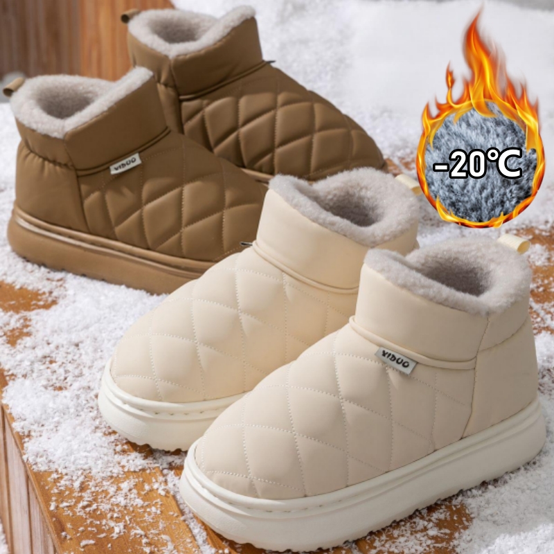 Snow Boot Fur Lined - Женские зимние водонепроницаемые сапоги на платформе