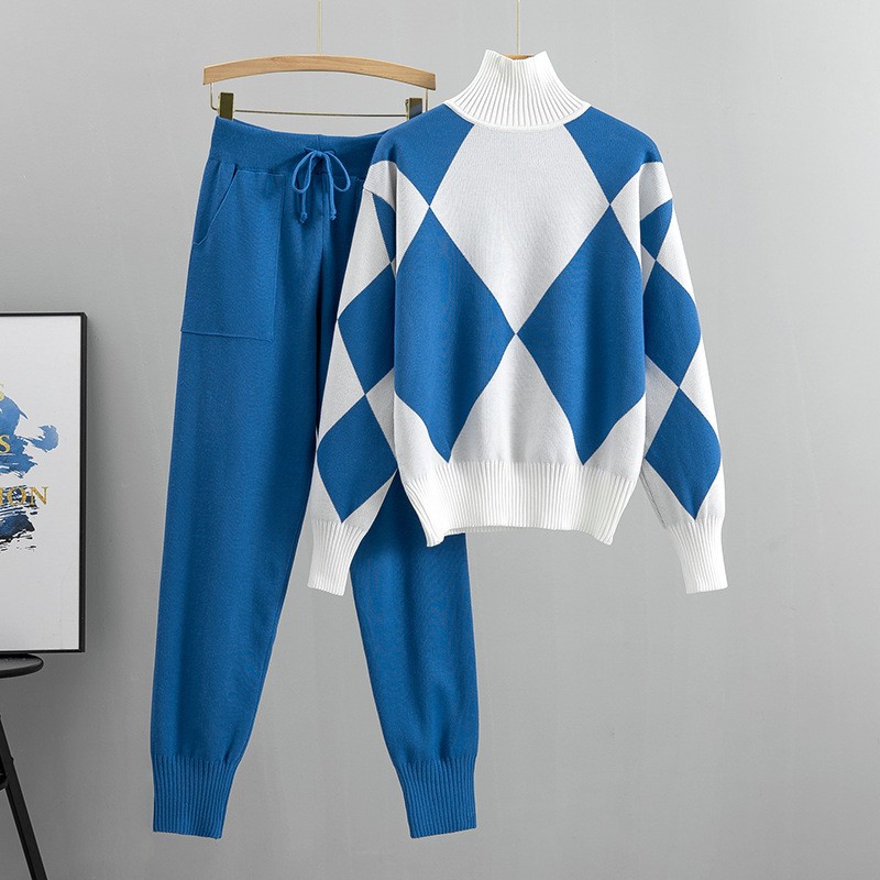 Winter Clothing Girls - Модный вязаный комплект из 2 предметов,