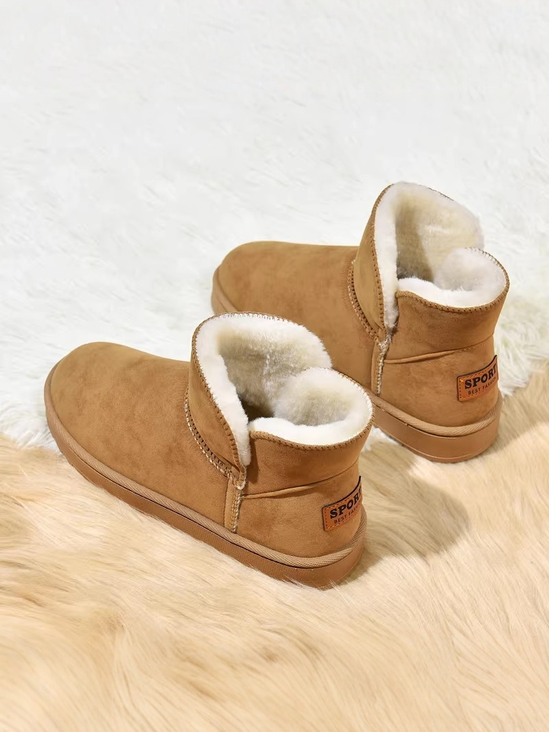 Snow Boot Fur Lined - Зимние мужские ботинки из кожи и
