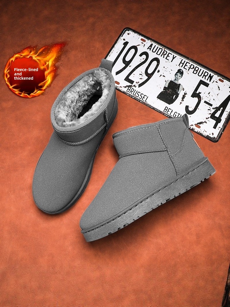 Snow Boot Fur Lined - Мужские зимние сапоги в северо-восточном стиле,