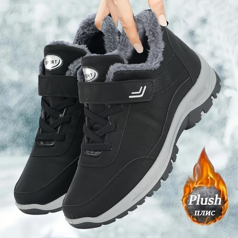 Snow Boot Fur Lined - Мужские зимние повседневные ботинки очень большого