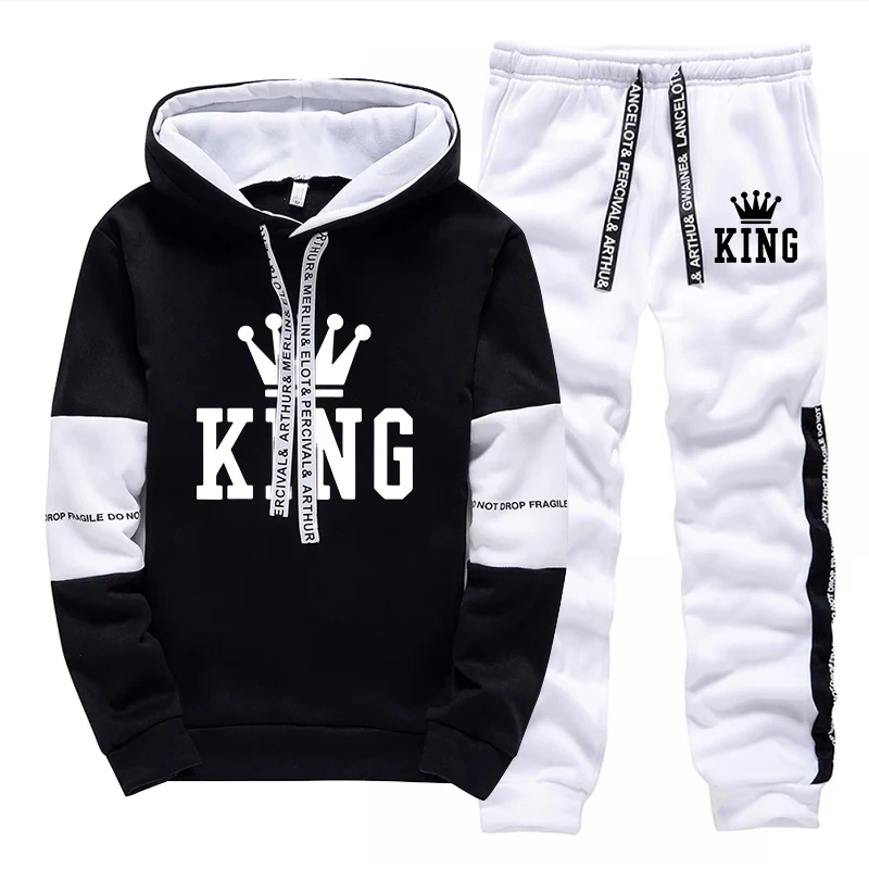 Winter Clothing For Men - Мужской спортивный костюм King Printing: повседневная
