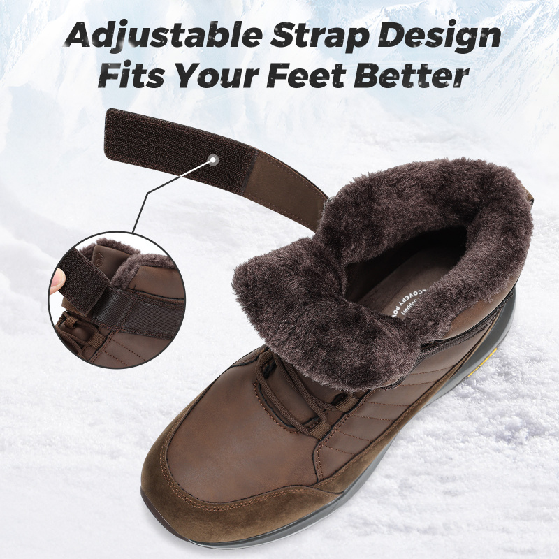 Мужские зимние ботинки FitVill – обзор и цена Snow Boot Fur Lined