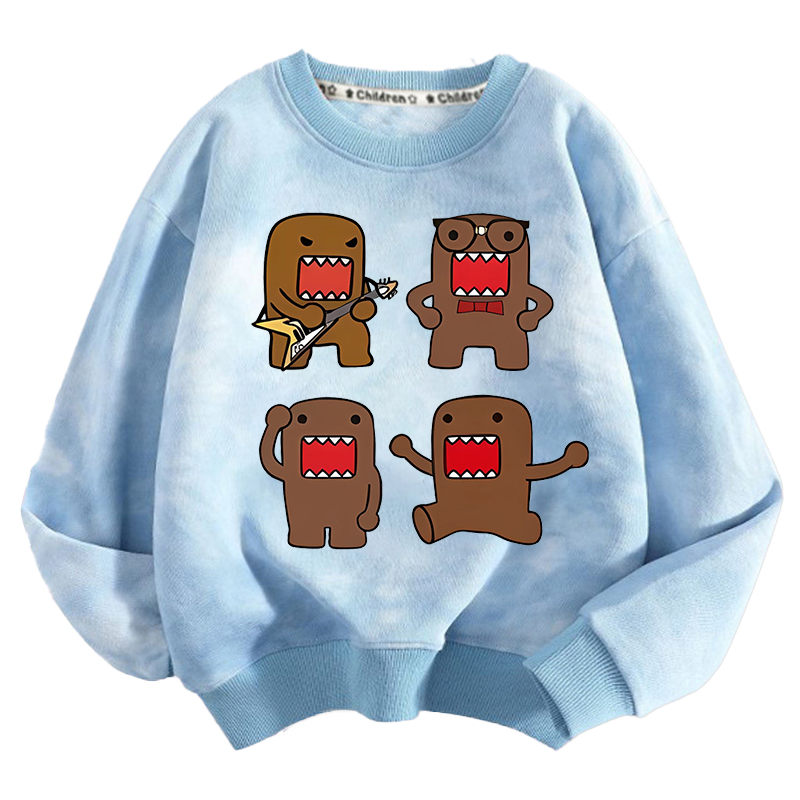 Детский свитшот Domo Kun с кру – обзор и цена Winter Clothing Girls