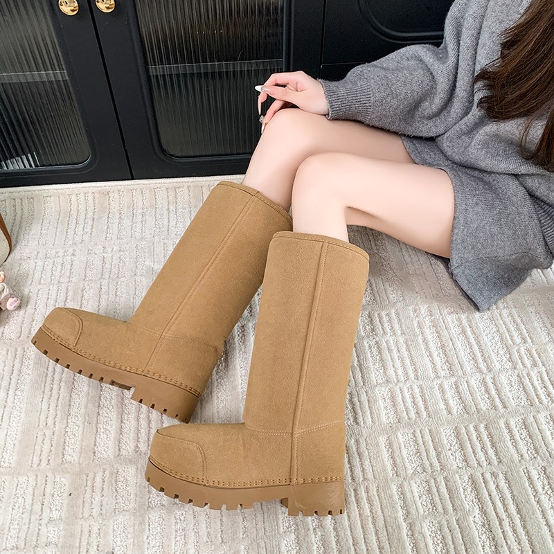 Уродливые милые длинные очень  – обзор и цена Snow Boot Fur Lined