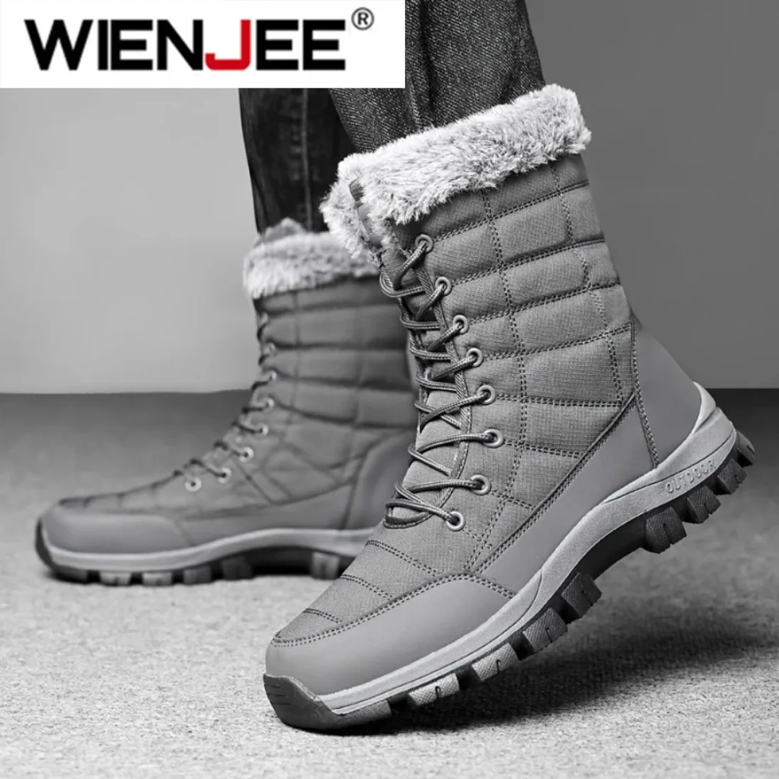 Мужские зимние сапоги для снег – обзор и цена Snow Boot Fur Lined
