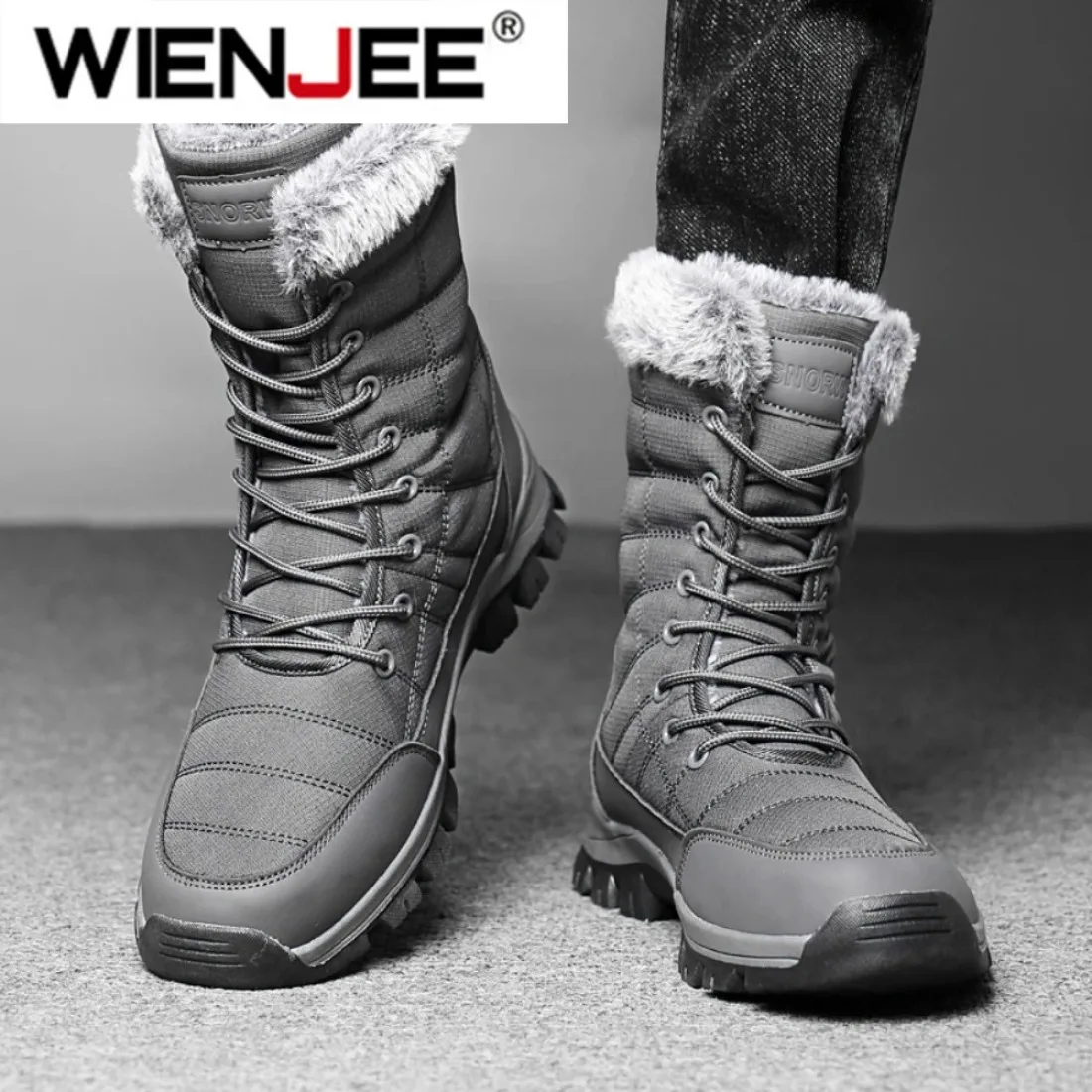 Мужские зимние сапоги для снег – обзор и цена Snow Boot Fur Lined