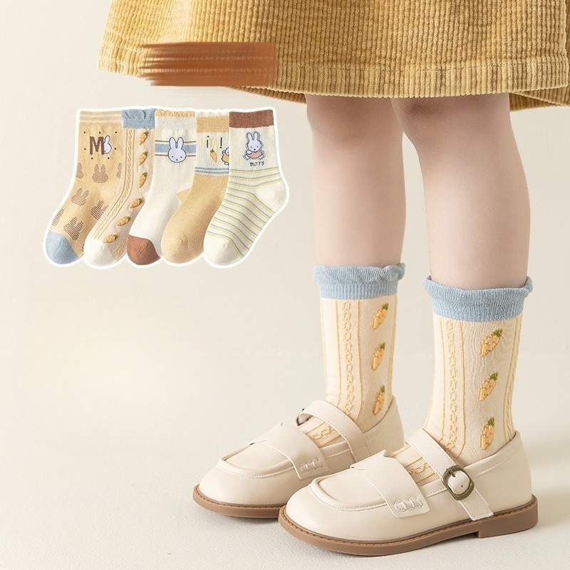 Милые детские носки Miffy для  – обзор и цена Winter Clothing Girls