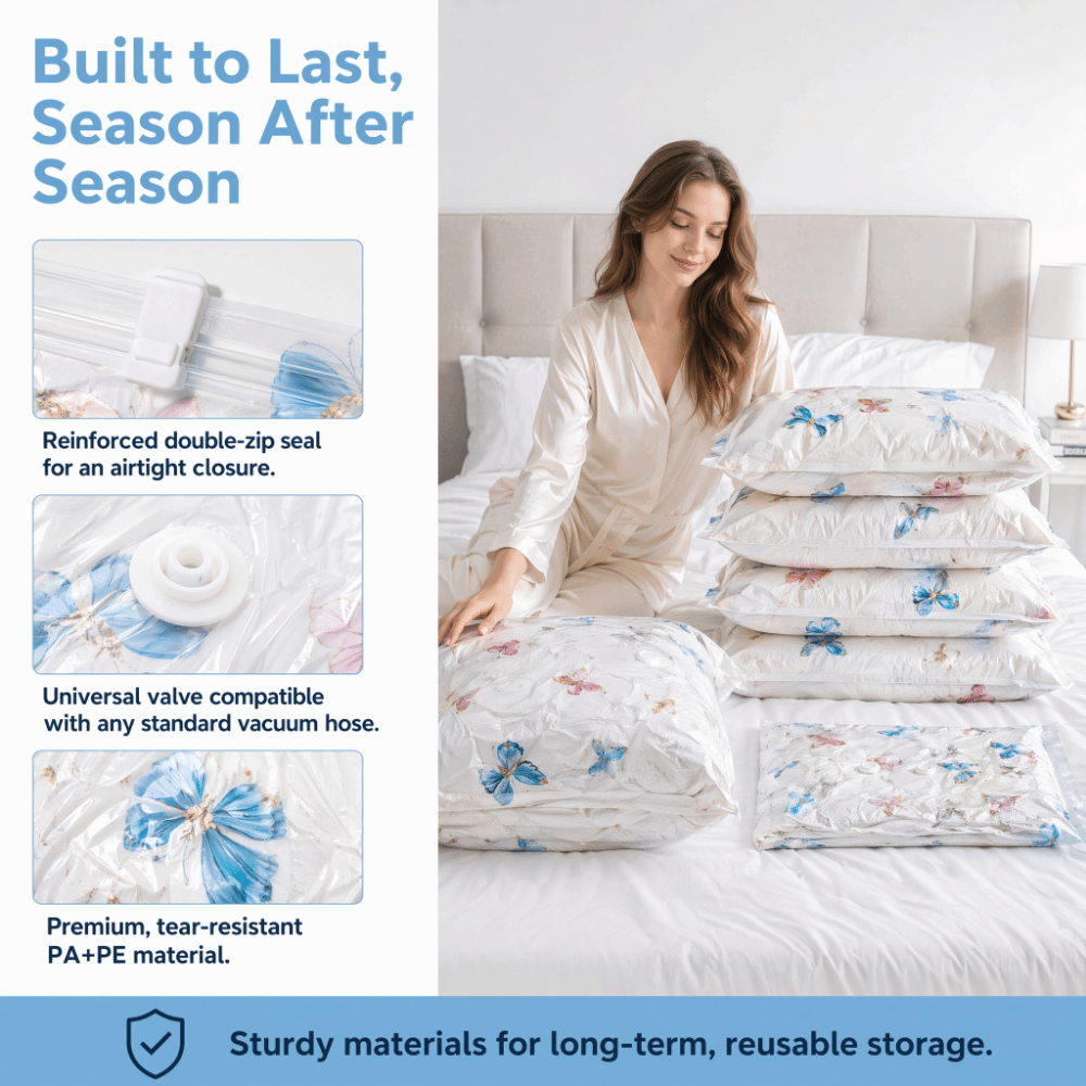 Утолщенные вакуумные пакеты дл – обзор и цена Winter Clothing Organizer