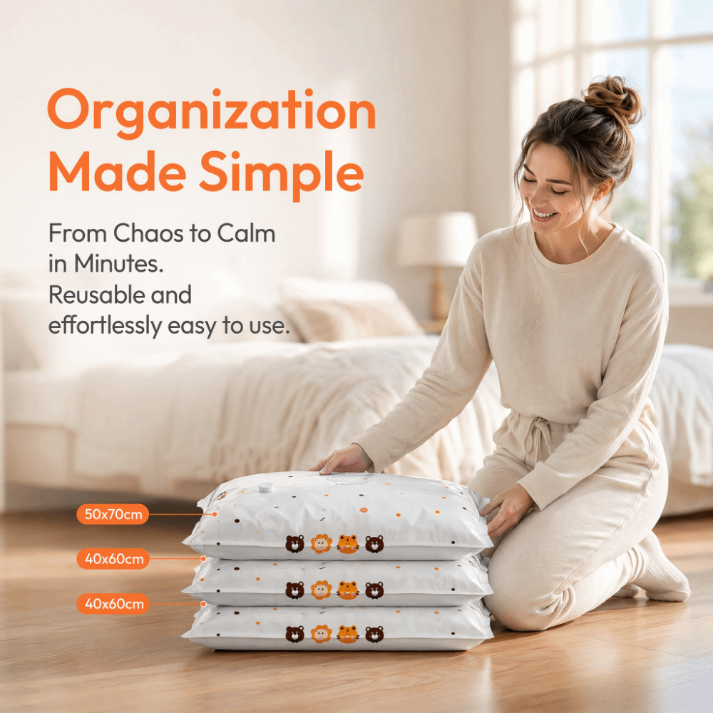 Утолщенные вакуумные пакеты дл – обзор и цена Winter Clothing Organizer