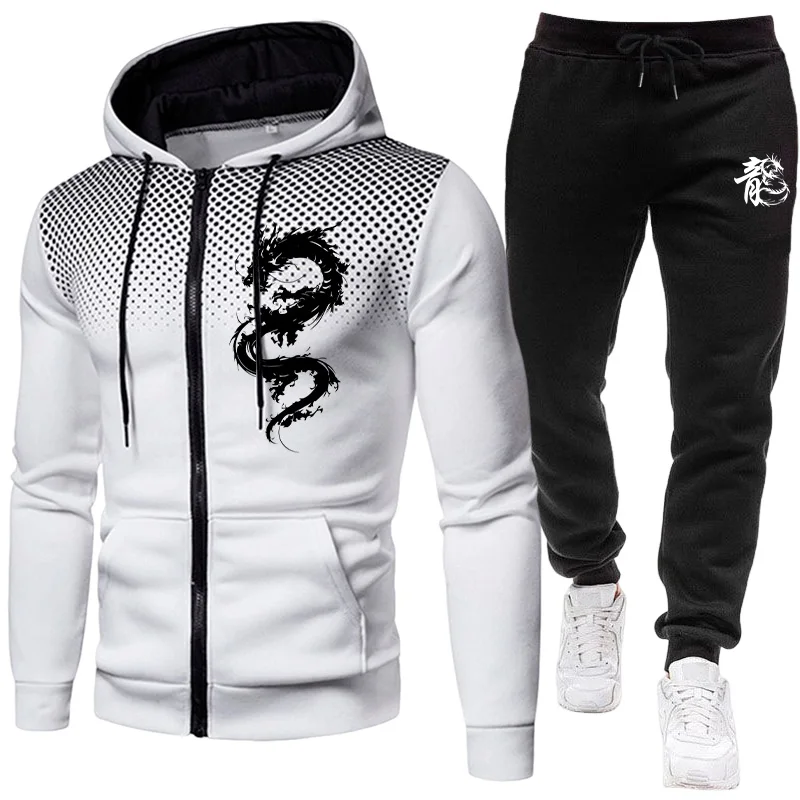 Мужской модный комплект с прин – обзор и цена Winter Clothing For Men